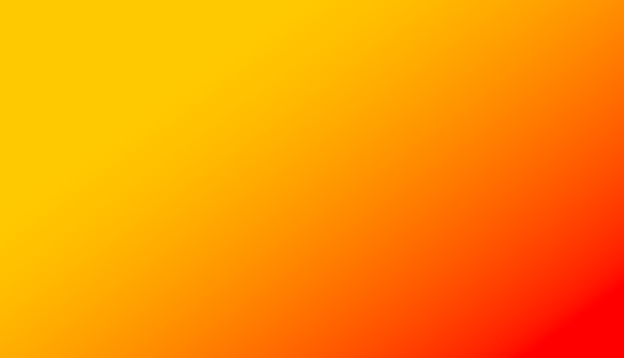 Yellow to Red Gradient